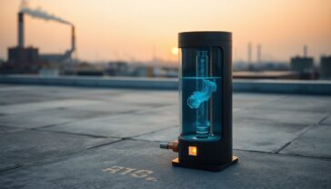 Dispositivo que convierte emisiones en energía y limpia el aire