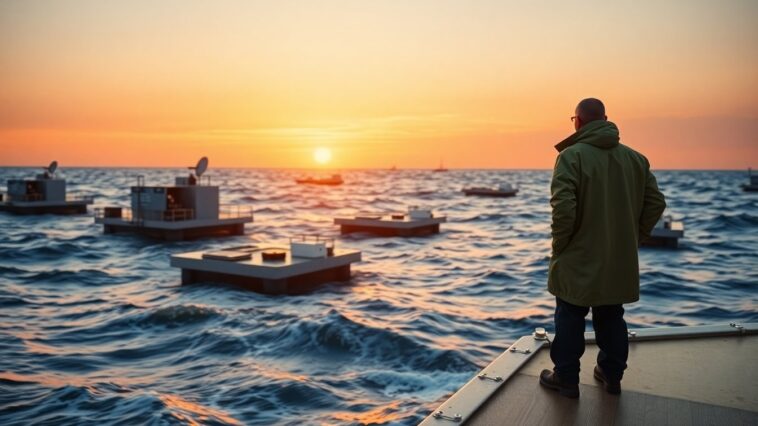 Energía de las olas para centros de datos: el proyecto Ocean-3 en alta mar