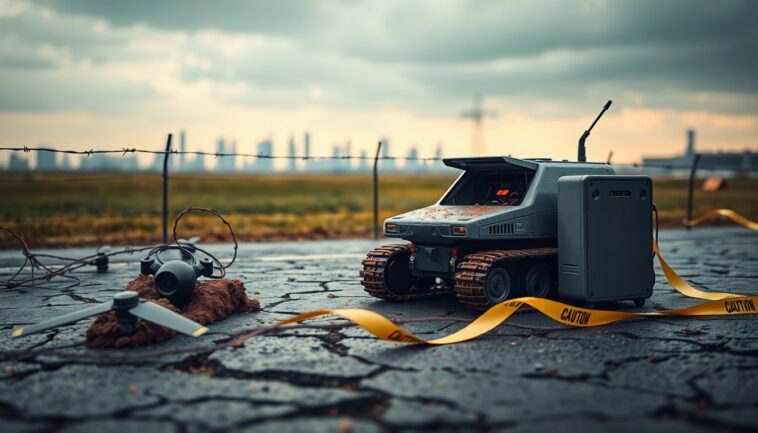 Las unidades robóticas en conflicto y seguridad: del frente ucraniano a las pruebas en China