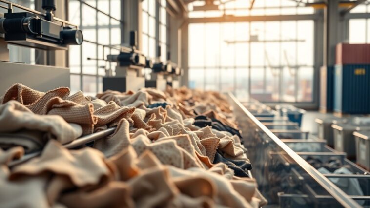 Máquina de IA mejora la clasificación de ropa y potencia el reciclaje textil