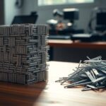 Materiales adaptativos inspirados en grapas entrelazadas