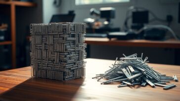 Materiales adaptativos inspirados en grapas entrelazadas