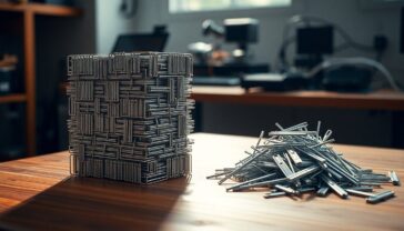 Materiales adaptativos inspirados en grapas entrelazadas