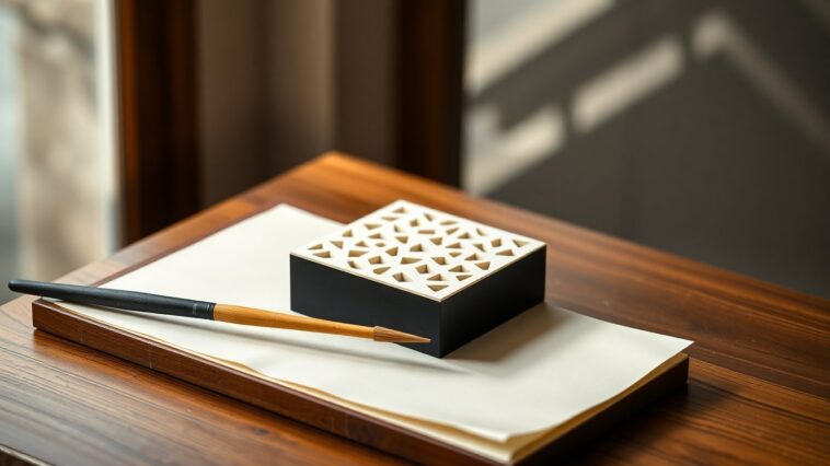 Metamateriales inspirados en caracteres chinos: geometría que refuerza