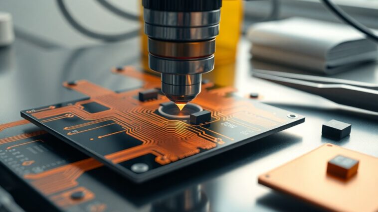 Nueva técnica de microondas focalizadas para impresión 3D de electrónica