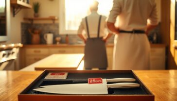 Oferta en set de cuchillos Seido: calidad profesional por menos