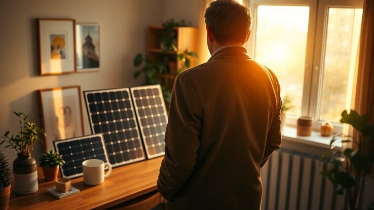 Paneles solares de interior más seguros y sin plomo para hogares y oficinas