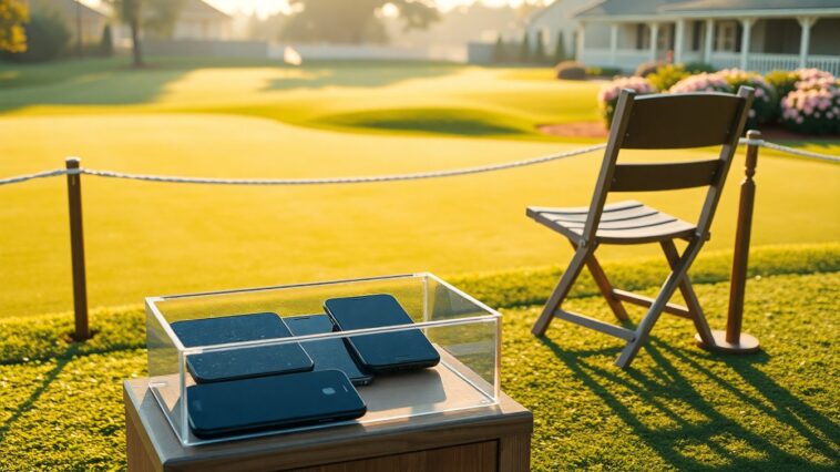 Por qué el Masters prohíbe teléfonos y cómo desafían los dispositivos inteligentes la norma