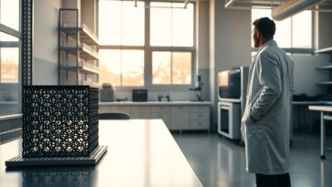 Retículas de fibra de carbono ultraligeras que compiten con el aluminio