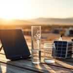 Sistema solar combinado para desinfectar agua potable rápidamente