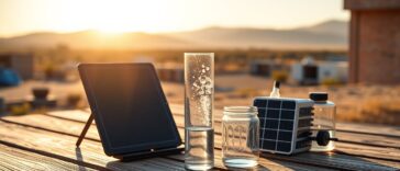 Sistema solar combinado para desinfectar agua potable rápidamente