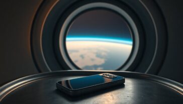 Video desde Orion muestra el earthset filmado con un iPhone 17 Pro Max