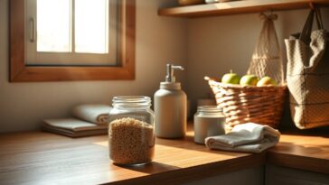 Vivir con menos residuos: calma mental y organización en casa