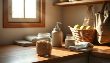 Vivir con menos residuos: calma mental y organización en casa