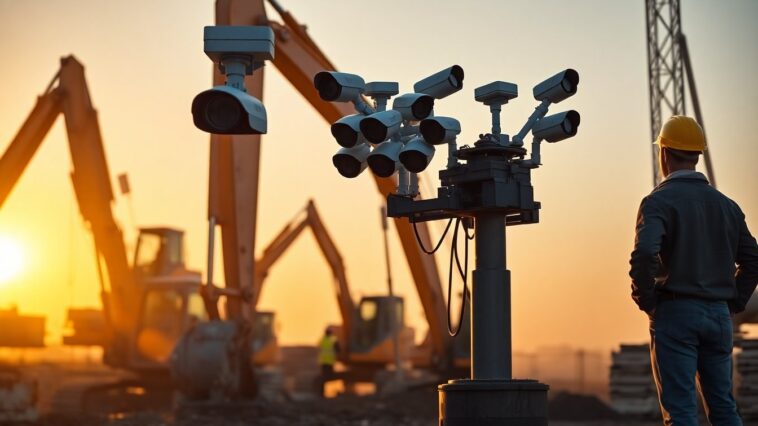 Mejorar el seguimiento de excavadoras con cámaras automatizadas